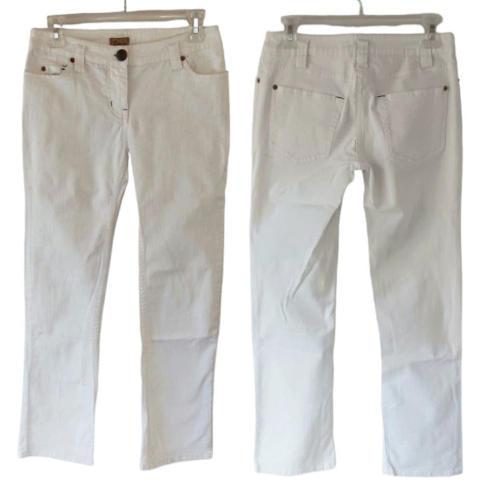 Louie white denim jeans sz 0
